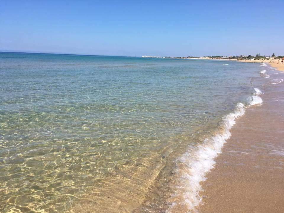 A Pozzallo Vicino Al Mare Villa Bagian luar foto