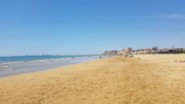 A Pozzallo Vicino Al Mare Villa Bagian luar foto