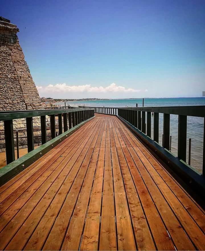 A Pozzallo Vicino Al Mare Villa Bagian luar foto