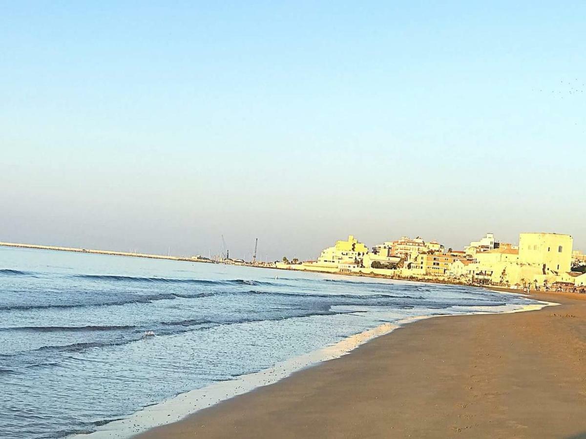 A Pozzallo Vicino Al Mare Villa Bagian luar foto